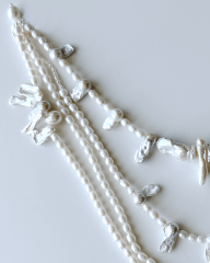 LAYERLI BAROK İNCİ KOLYE