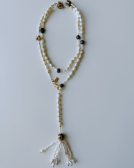 PÜSKÜLLÜ İNCİ KOLYE