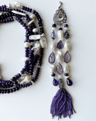 MY PRECIOUS IMPERIAL AMETIST KOLYE