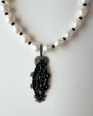 MY PRECIOUS ŞEBNUR ELMAS İŞLEMELİ ONİKS PANDANTİFLİ KOLYE