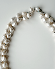 MY PRECIOUS HÜMAYUN STATEMENT ETNİK BROŞLU İNCİ KOLYE