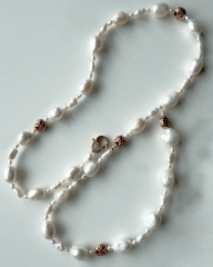 Y-KÜÇÜK İNCİLİ LARİAT KOLYE