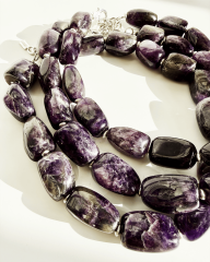 PURPURA ETERNA AMETİST STATEMENT KOLYE