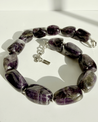 PURPURA ETERNA AMETİST STATEMENT KOLYE