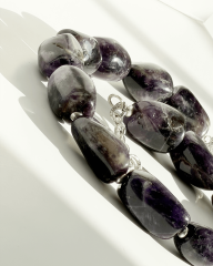 PURPURA ETERNA AMETİST STATEMENT KOLYE