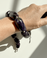 PURPURA ETERNA AMETİST STATEMENT KOLYE