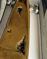 PYRITE TAŞLI EL YAPIMI GOLDEN WARD KOLYE