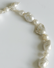 HIDDEN GARDEN CITRIN TAŞ SALKIM DETAYLI COLLAR KOLYE