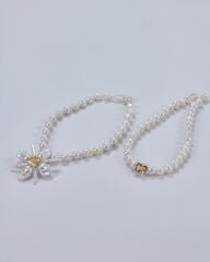 HIDDEN GARDEN CITRIN TAŞLI İNCİ CHOKER