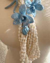 ÇİÇEK DETAYLI SEA STAR KOLYE