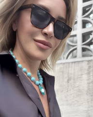SWAROVSKI PANDANTİFLİ MALLORCA İNCİLİ KOLYE