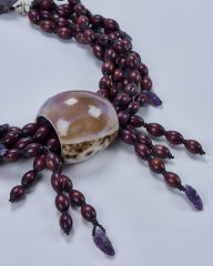 TIGER COWRIE DENİZ KABUKLU KOLYE