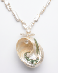 THAMES BABYLON SHELL BAROK İNCİLİ KOLYE