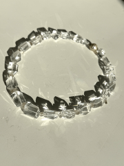 HERKİMER DIAMOND DETAYLI KRİSTAL QUARTZ KOLYE