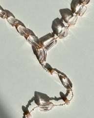 PİNK QUARTZ PANDANTİF KOLYE